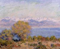 Monet, Claude Oscar - The Alps Seen from Cap d'Antibes